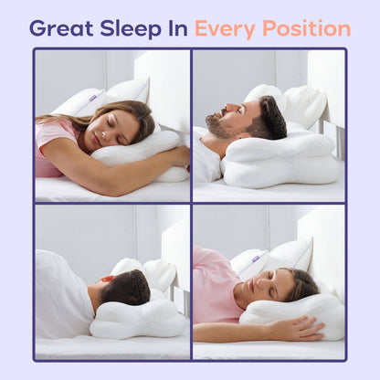 CloudAlign Ergonomic Spinal Alignment Pillow