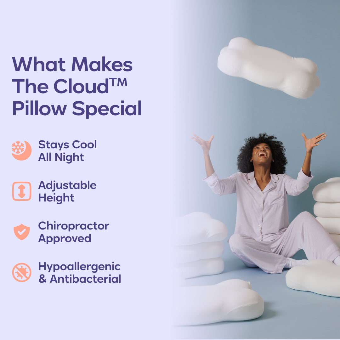 CloudAlign Ergonomic Spinal Alignment Pillow